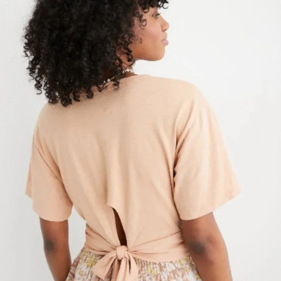 NWT || AERIE || Wrap back T - Picture 2 of 6